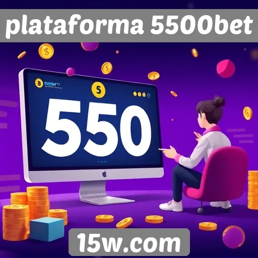 Acessibilidade e usabilidade do site 5500bet